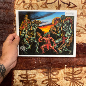 Nightmarchers Archival PAPER Art Print - Select Size