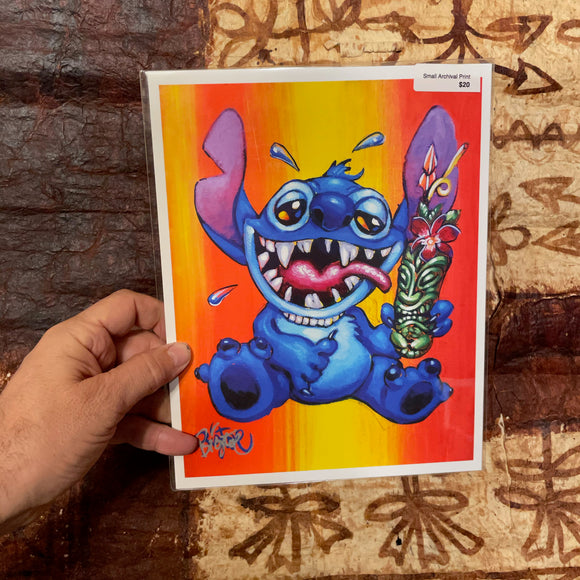 Party Stitch Archival PAPER Art Print - Select Size