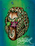 Pau Hana Honu Archival PAPER Art Print - Select Size