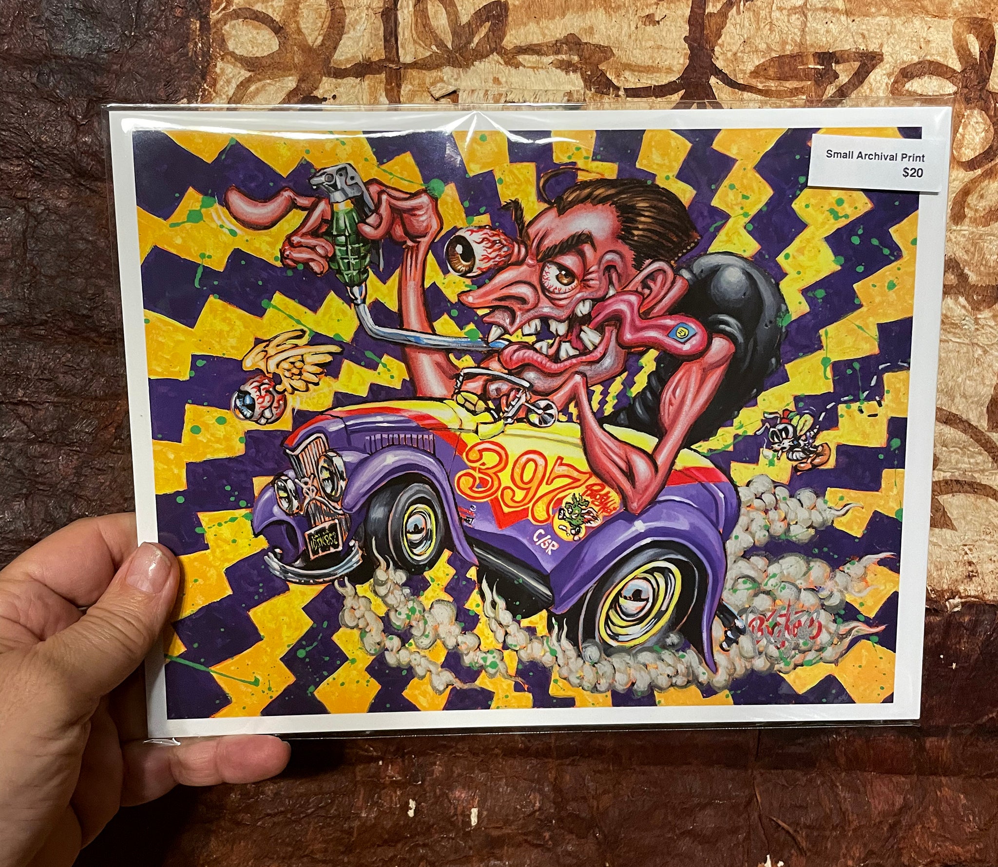 Prickly Heat Archival PAPER Art Print - Select Size – BigToe Art