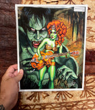 Queen And The Creature Archvial PAPER Art Print - Select Size