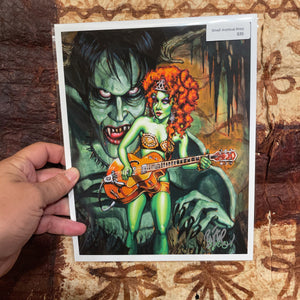 Queen And The Creature Archvial PAPER Art Print - Select Size