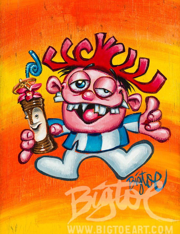 Hawaiian Rum Punch Archival PAPER Art Print - Select Size