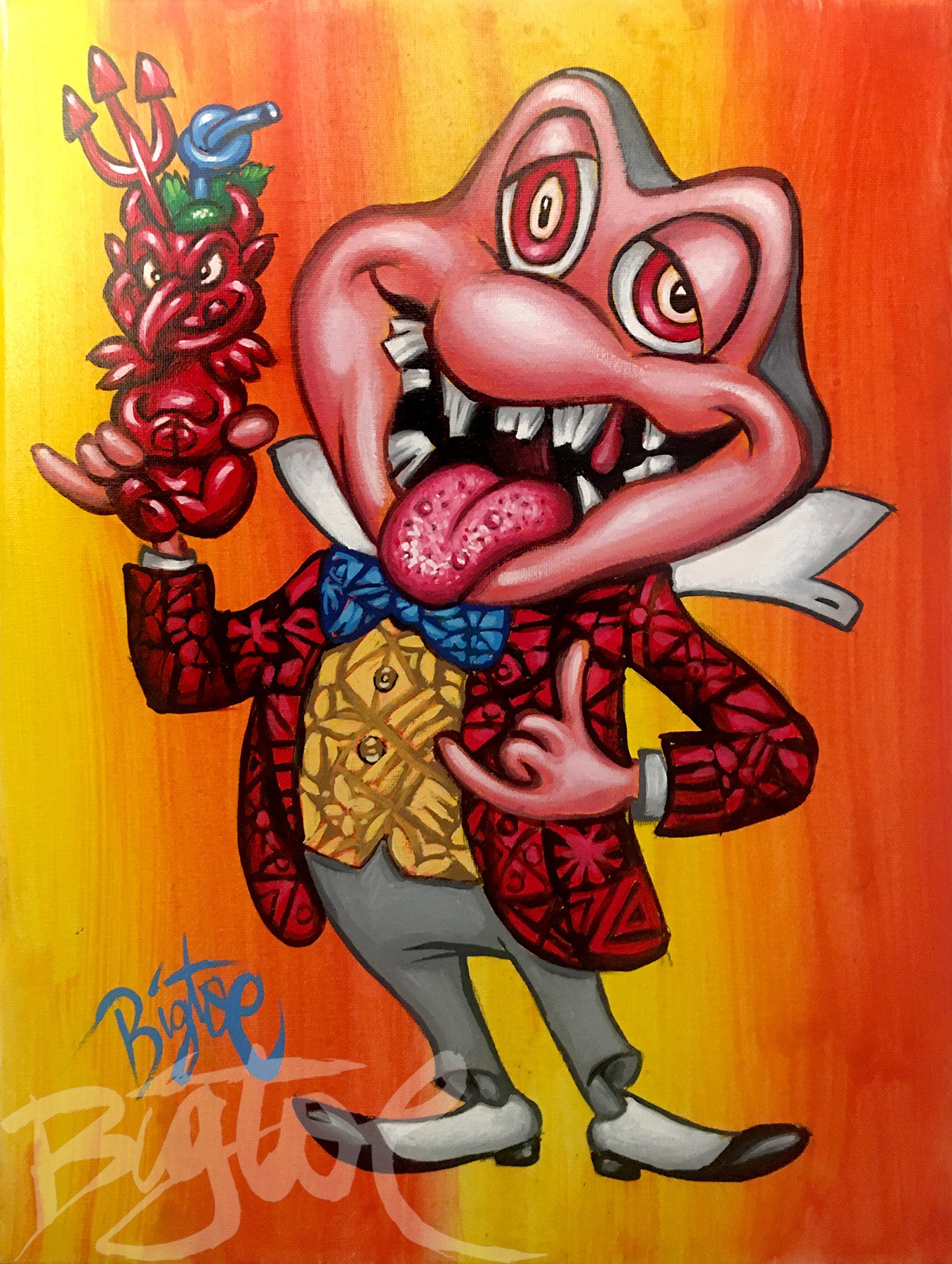 Sandwich Isles Toad Archival PAPER Art Print - Select Size