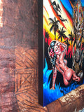 Sepik River Seduction Archival Canvas Art Print - Select Size