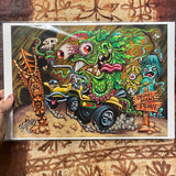 Sigmund & Wonderbug Archival PAPER Art Print - Select Size