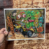 Sigmund & Wonderbug Archival PAPER Art Print - Select Size