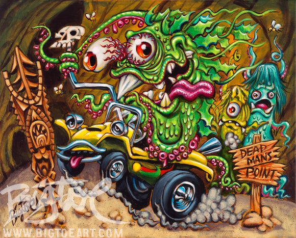 Sigmund & Wonderbug Archival PAPER Art Print - Select Size