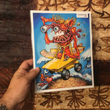 Surfink Surfite Archival PAPER Art Print - Select Size