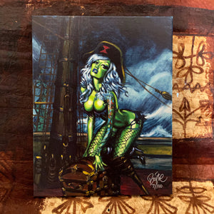 Tell No Tails Archival CANVAS Art Print - Select Size