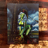 Tell No Tails Archival CANVAS Art Print - Select Size