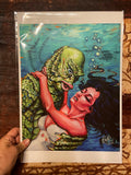 The Shape of Water Archival PAPER Art Print - Select Size