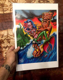 One 2 Go Archival PAPER Art Print - Select Size