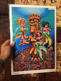Mondo Tiki Archival PAPER Art Print - Select Size