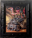 SOLD - Furiosa and the Gigahorse Original Acrylic Painting