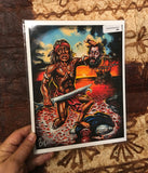 Death of Magellan Archival PAPER Art Print - Select Size