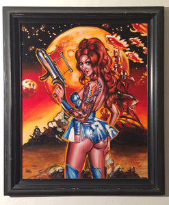 SOLD - Excessive Machine Original Acrylic Painting