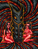 Rum Demon Archival PAPER Art Print - Select Size