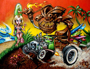 Barrels or Bust Archival PAPER Art Print - Select Size