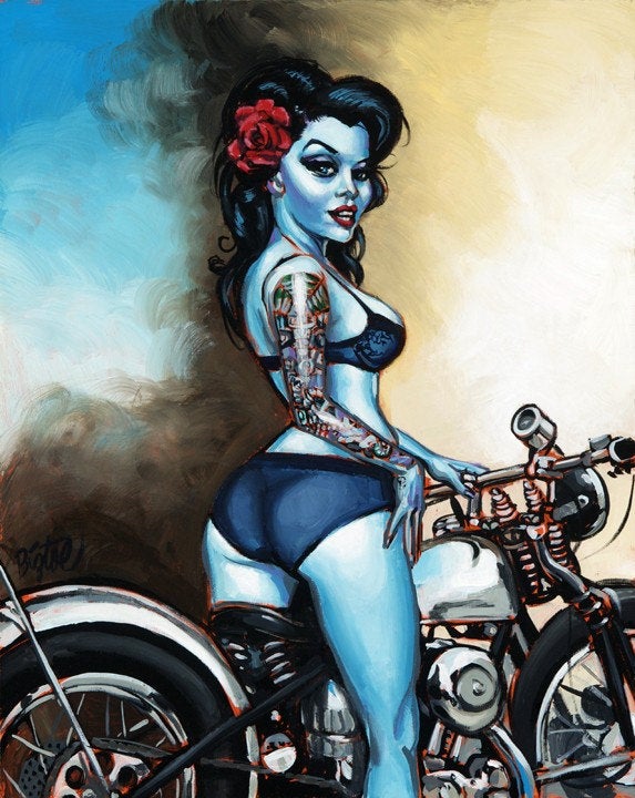 Rebelle Archival PAPER Art Print - Select Size