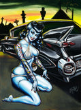 Graveyard Girlfriend Archival PAPER Art Print - Select Size