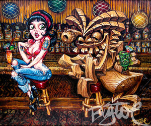 Ruby's Dilemma Archival PAPER Art Print - Select Size