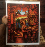 Howie's Tiki Lani Archival PAPER Art Print - Select Size