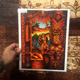 Howie's Tiki Lani Archival PAPER Art Print - Select Size