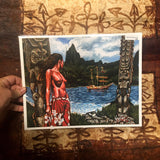 Forbidden Island Archival PAPER Art Print - Select Size