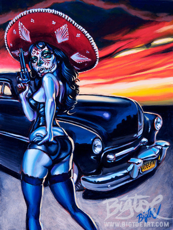 Adelita Archival PAPER Art Print - Select Size