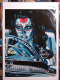 Muerte Se Paseo Archival PAPER Art Print - Select Size
