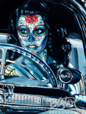 Muerte Se Paseo Archival PAPER Art Print - Select Size