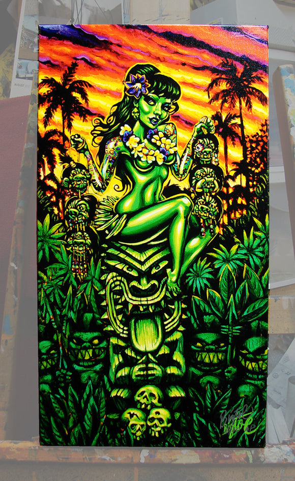 Head Salesman Archival CANVAS Art Print - Select Size