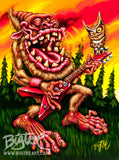 Backwoods Boogie Archival PAPER Art Print - Select Size