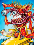 Surfink Surfite Archival PAPER Art Print - Select Size