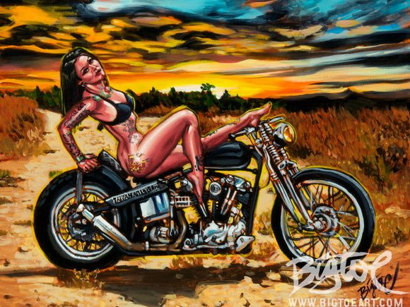 Tijuana Tickler Archival PAPER Art Print - Select Size