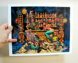 A Pirate's Life Archival PAPER Art Print - Select Size