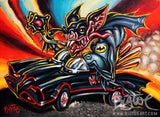 Batfink Mobile Archival PAPER Art Print - Select Size