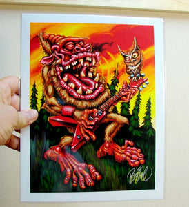 Backwoods Boogie Archival PAPER Art Print - Select Size