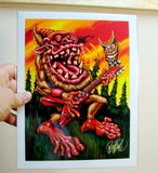 Backwoods Boogie Archival PAPER Art Print - Select Size