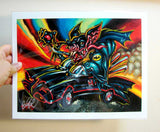 Batfink Mobile Archival PAPER Art Print - Select Size